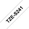 Brother 18mm (3/4") Black on White Extra Strength Super Adhesive Industrial Tape (8m/26.2') (1/Pkg) For All TZ Machines Except PT-200 1100 1130 1300 1160 1170S 1180 1200 2030 2730 ST-1150 1