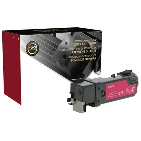 CIG Non-OEM New Build High Yield Magenta Toner Cartridge (Alternative for Dell 310-9064 KU055 310-9065 TP115) (2000 Yield) 1