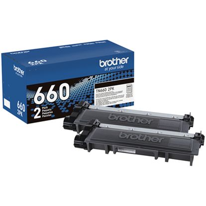 Brother Standard Yld Black Toner Cartridge 2-Pk (2600 Yield Ea) 1