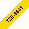 Brother 18mm (3/4") Black on Yellow Extra Strength Super Adhesive Industrial Tape (8m/26.2') (1/Pkg) For use in P-Touch: All TZ Machines Except PT-200 1100 1130 1300 1160 1170S 1180 1200 ST-11 1