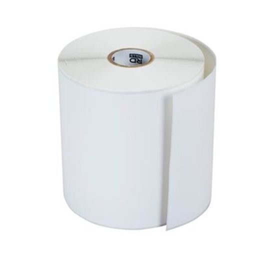 Brother Weatherproof Receipt Paper (2.25" x 8") (0.5" Core) (1.18" Roll OD) (Perforated) (31 Tags/Roll) (36/Case) 1