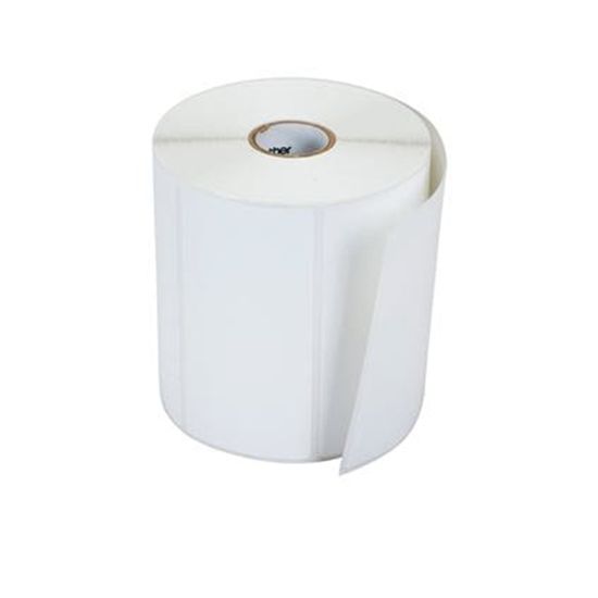 Brother DT Standard Paper Label (4" x 3") (5" OD) (1" Core) (980 Labels/Roll) (8 Rolls/Case) 1