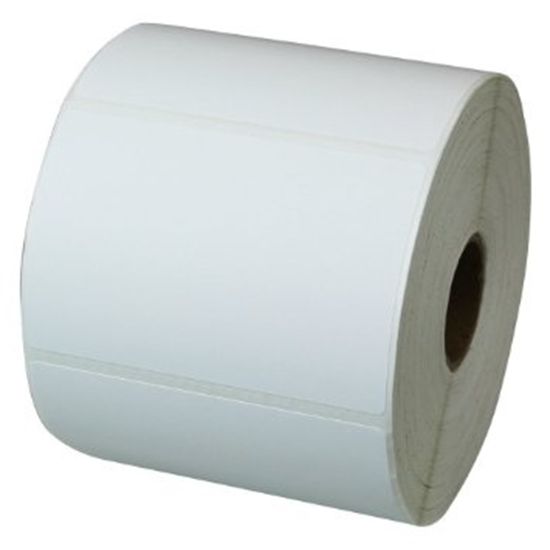 Brother Direct Thermal Premium Paper Label (4" x 6" (0.75" Core) (2.3" OD) (Black Bar) (Die Cut) (White) (69 Labels/Roll) (36 Rolls/Case) 1
