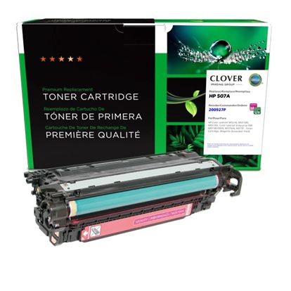 CIG Remanufactured Extended Yield Magenta Toner Cartridge (Alternative for HP CE403A 507A) (10500 Yield) 1