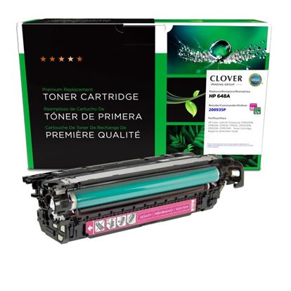 CIG Remanufactured Magenta Extended Yield Toner Cartridge (Alternative for HP CE263A(J) 648A) (14500 Yield) 1