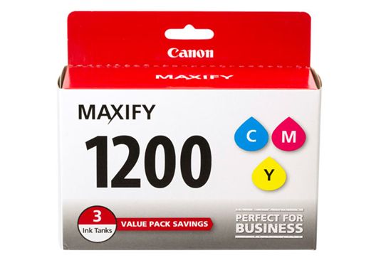 Canon (PGI-1200) C/M/Y Ink Tank 3-Pack 1