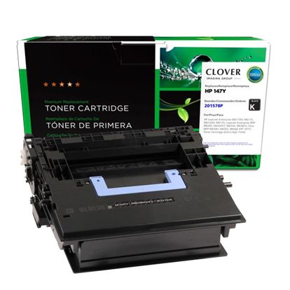 CIG Remanufactured Extra High Yield Toner Cartrdige (Alternative for HP W1470Y 147Y) (42000 Yield) 1
