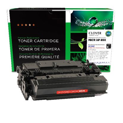 CIG Remanufactured 89X MICR High Yield Toner Cartridge for HP LaserJet Enterprise M507DN MFP M528DN M528F LaserJet Enterprise Flow MFP M528C M528Z (Alternative for HP CF289X) (10000 Yield) 1