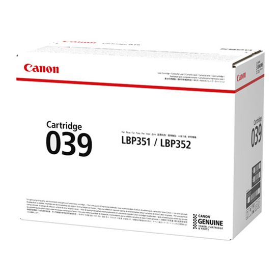 Canon (CRG-039) Toner Cartridge (11000 Yield) 1