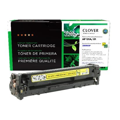 CIG Remanufactured Yellow Extended Yield Toner Cartridge (Alternative for HP CF212A(J)) (2400 Yield) 1