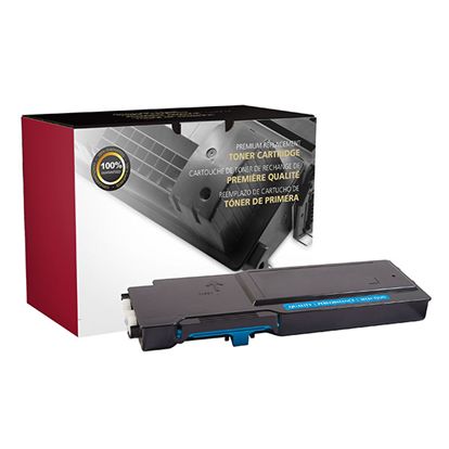 CIG Remanufactured High Yield Cyan Toner Cartridge (Alternative for Dell 331-8432 1M4KP) (9000 Yield) 1