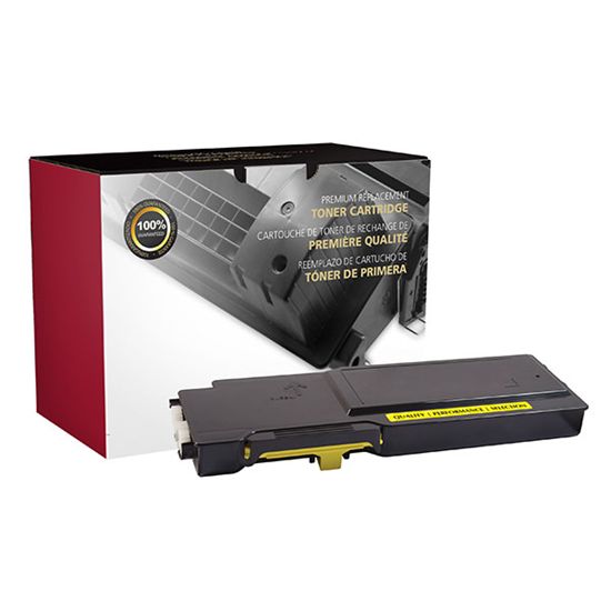 CIG Remanufactured High Yield Yellow Toner Cartridge (Alternative for Dell 331-8430 MD8G4 331-8426 RGJCW) (9000 Yield) 1