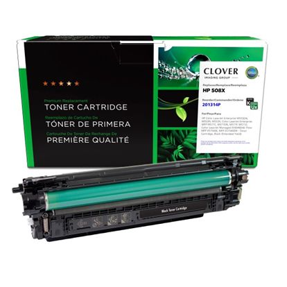 CIG Remanufactured Extended Yield Black Toner Cartridge (Alternative for HP CF360X 508X) (19000 Yield) 1
