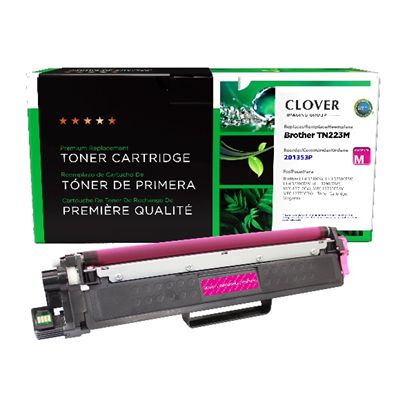 CIG Remanufactured Magenta Toner Cartridge (Alternative for Brother TN223M) (1300 Yield) 1
