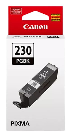 Canon (PGI-230) Standard Yield Pigmant Black Ink Tank (600 Yield) 1