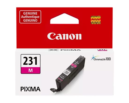 Canon (CLI-231M) Standard Yield Magenta Ink Tank (758 Yield) 1