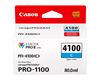 Canon (PFI-4100) Cyan Ink Tank (80mL) 1