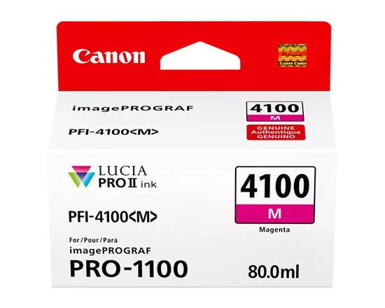 Canon (PFI-4100) Magenta Ink Tank (80mL) 1