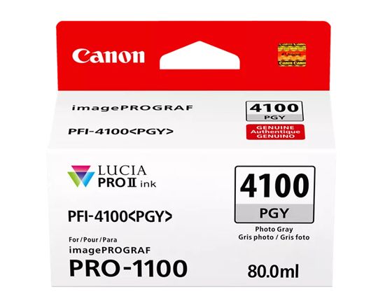 Canon (PFI-4100) Photo Gray Ink Tank (80mL) 1