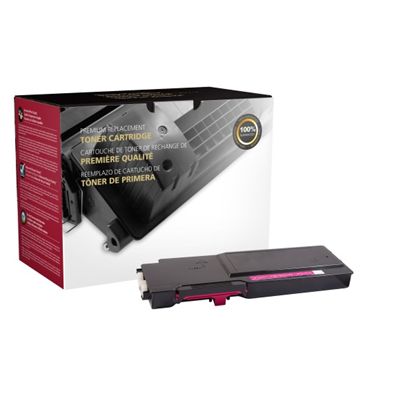 CIG Remanufactured High Yield Magenta Toner Cartridge (Alternative for Dell 593-BBBS VXCWK 593-BBBP FXKGW) (4000 Yield) 1