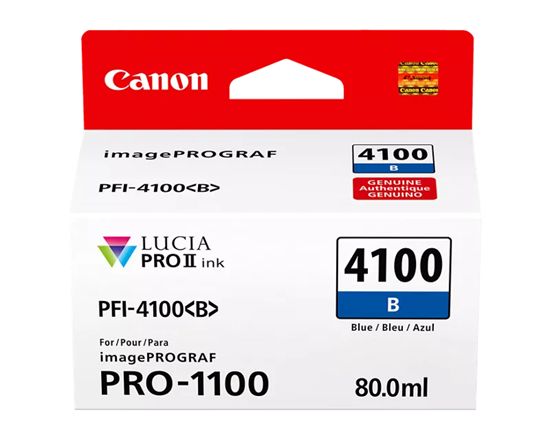 Canon (PFI-4100) Blue Ink Tank (80mL) 1
