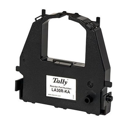 TallyGenicom Black Fabric Ribbon Cartridge (2M Characters) 1