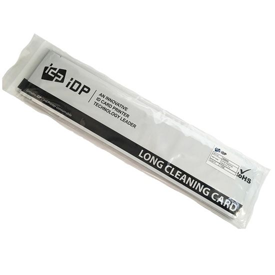 IDP Long Sleeve Cleaning Card Kit for Automatic Cleaning 10 Cards 1