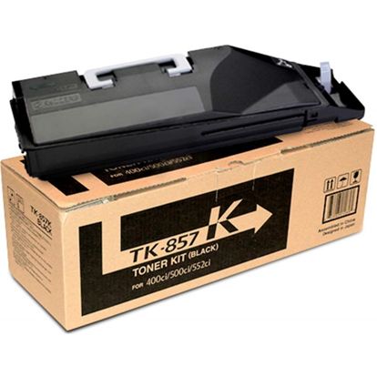 Kyocera (TK-857K) Black Toner Cartridge (25000 Yield) 1