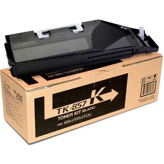 Kyocera (TK-857K) Black Toner Cartridge (25000 Yield) 1