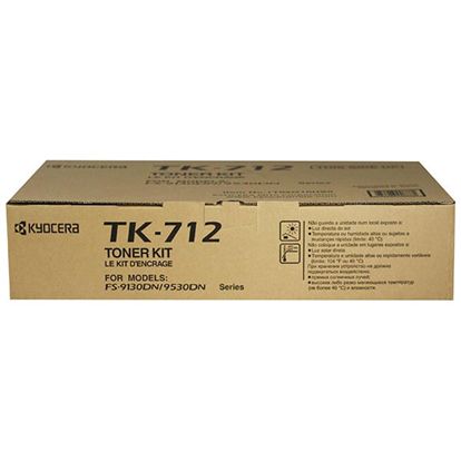 Kyocera (TK-712) Black Toner Cartridge (40000 Yield) 1