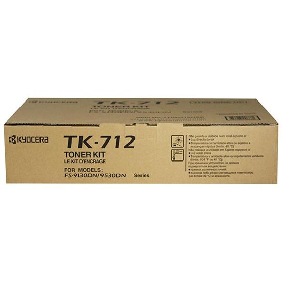 Kyocera (TK-712) Black Toner Cartridge (40000 Yield) 1