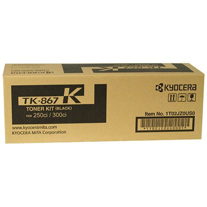 Kyocera (TK-867K) Black Toner Cartridge (20000 Yield) 1