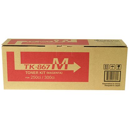 Kyocera (TK-867M) Magenta Toner Cartridge (12000 Yield) 1
