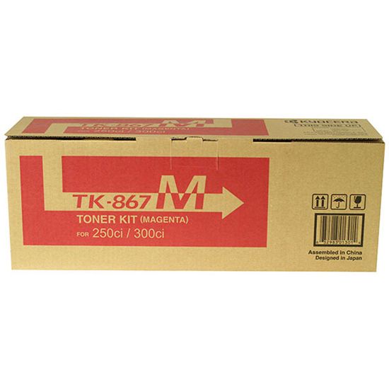 Kyocera (TK-867M) Magenta Toner Cartridge (12000 Yield) 1