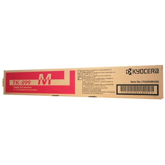 Kyocera (TK-899M) Magenta Toner Cartridge (6000 Yield) 1
