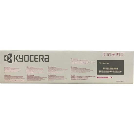 Kyocera (TK-8737M) Magenta Toner Cartridge (40000 Yield) 1