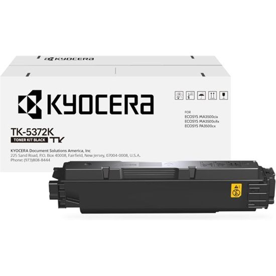 Kyocera (TK-5372K) Black Toner Cartridge (7000 Yield) 1