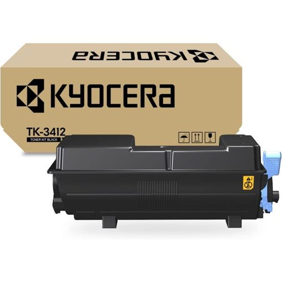 Kyocera (TK-3412) Black Toner Cartridge (15500 Yield) 1