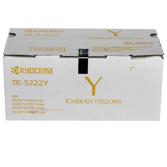 Kyocera (TK-5222Y) Yellow Toner Cartridge (1200 Yield) 1
