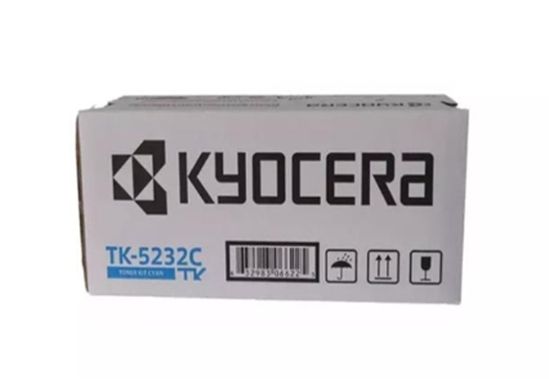 Kyocera (TK-5232C) Cyan Toner Cartridge (2200 Yield) 1