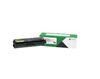 Lexmark Yellow High Yield Return Program Toner Cartridge (4500 Yield) 1