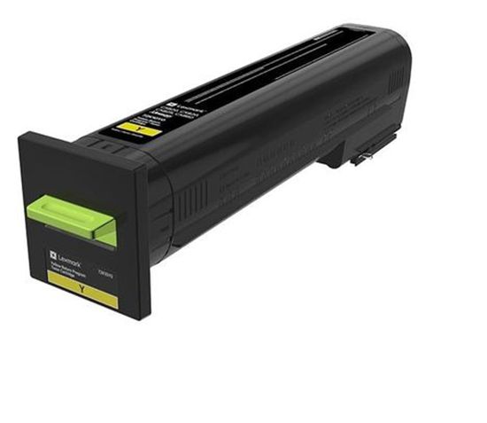 Lexmark Yellow Return Program Toner Cartridge (8000 Yield) 1