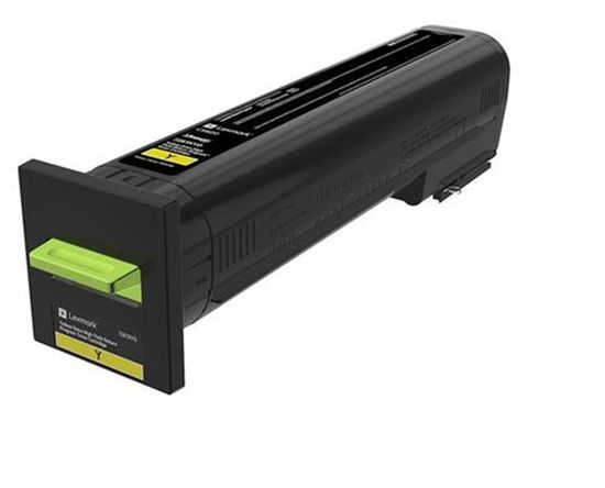 Lexmark Extra High Yield Yellow Return Program Toner Cartridge (22000 Yield) 1