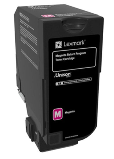 Lexmark Magenta Return Program Toner Cartridge for US Government (3000 Yield) (TAA Compliant Version of 74C10M0) 1