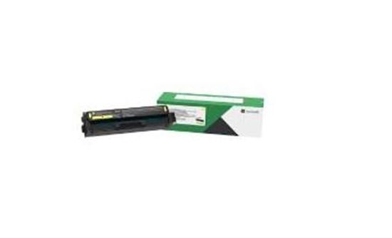 Lexmark Yellow High Yield Return Program Toner Cartridge (2500 Yield) 1