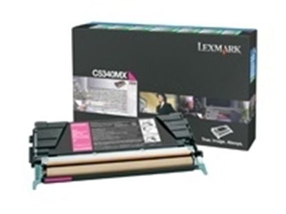 Lexmark Extra High Yield Magenta Return Program Toner Cartridge for US Government (7000 Yield) (TAA Compliant Version of C5342MX) 1