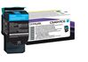 Lexmark High Yield Cyan Return Program Toner Cartridge (2000 Yield) 1