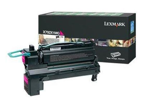 Lexmark Extra High Yield Magenta Return Program Toner Cartridge (20000 Yield) 1