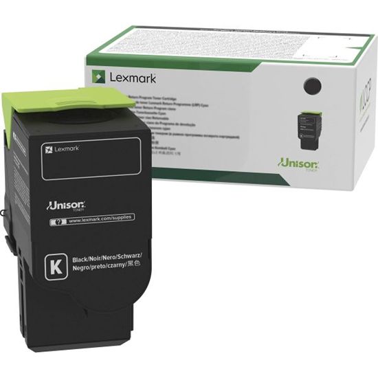 Lexmark (81C0XKG) Black Return Program Toner Cartridge for US Government (28000 Yield) (TAA Compliant) 1