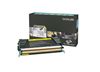 Lexmark Yellow Return Program Toner Cartridge (6000 Yield) 1